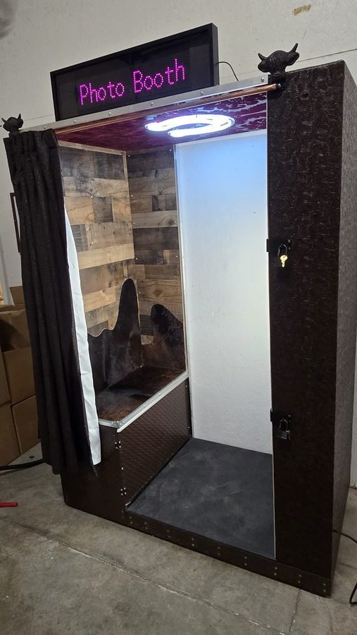 Country booth exterior